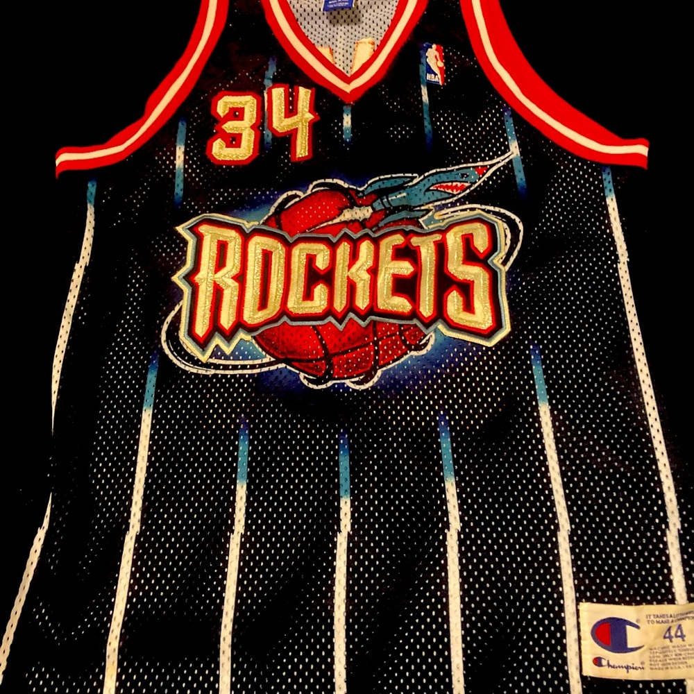 NBA Autographed Hakeem Olajuwon Jersey